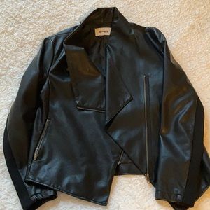 Up To Speed Vegan Leather Jacket
